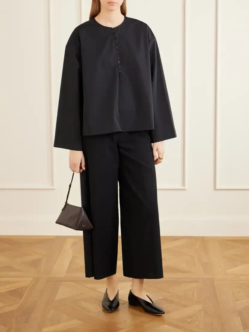Kallmeyer Marguerite Cotton-poplin Blouse | Thumbnail 2 Kallmeyer Marguerite Cotton-poplin Blouse | Thumbnail 2