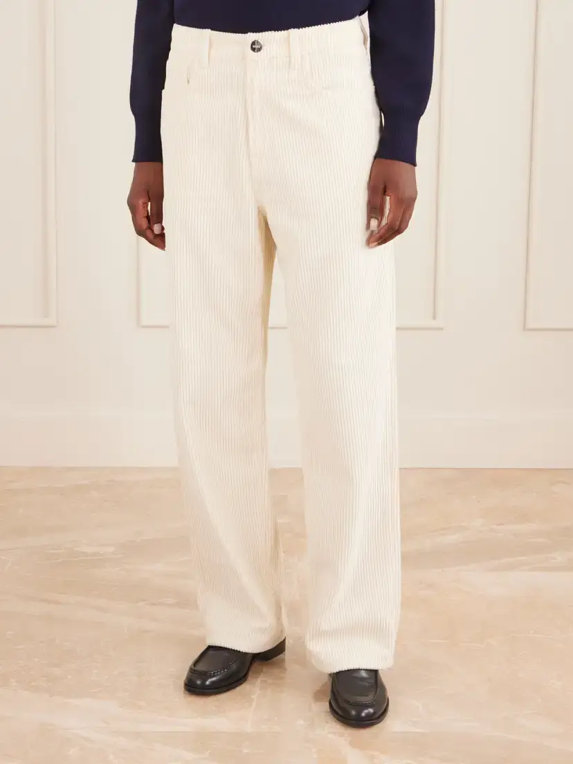 RÓHE Bruun Cotton-corduroy Wide-leg Pants | Thumbnail 3