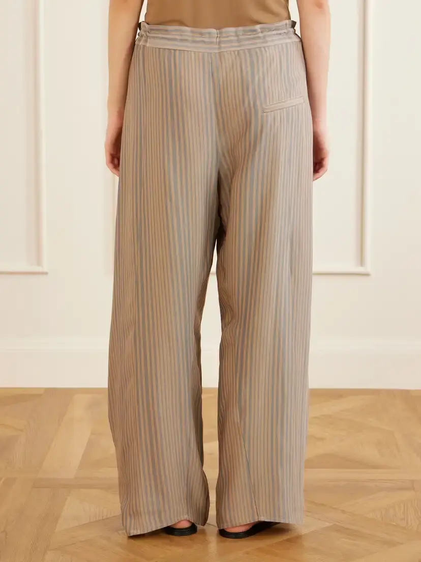 Kallmeyer Clemence Striped Twill Wide-leg Pants | Thumbnail 4 Kallmeyer Clemence Striped Twill Wide-leg Pants | Thumbnail 4