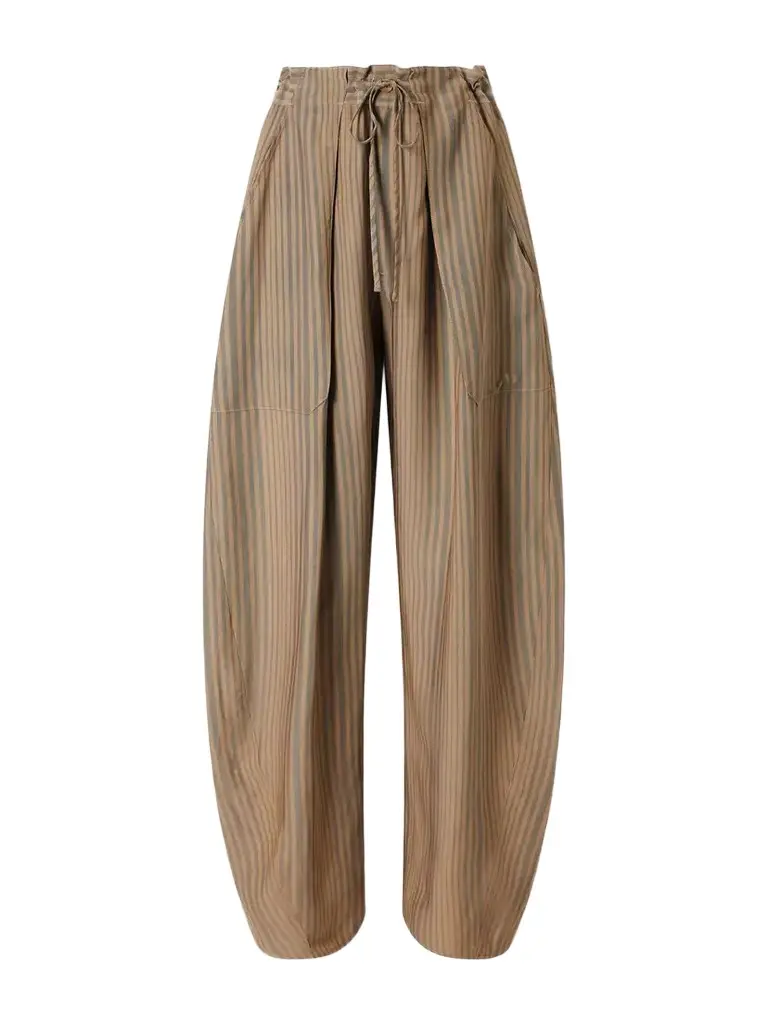 Kallmeyer Clemence Striped Twill Wide-leg Pants | Image 1 Kallmeyer Clemence Striped Twill Wide-leg Pants | Image 1