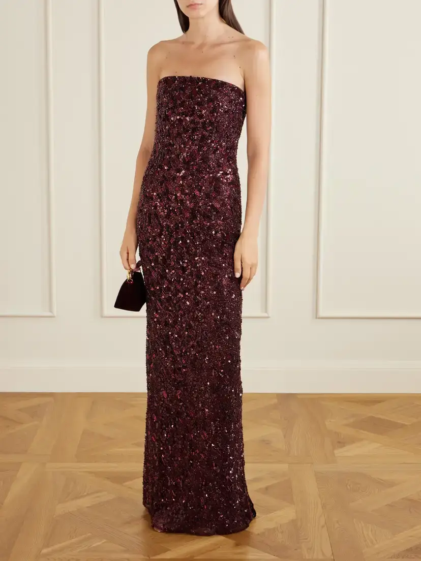 Jenny Packham Sirocco Sequined Tulle Gown | Thumbnail 2 Jenny Packham Sirocco Sequined Tulle Gown | Thumbnail 2
