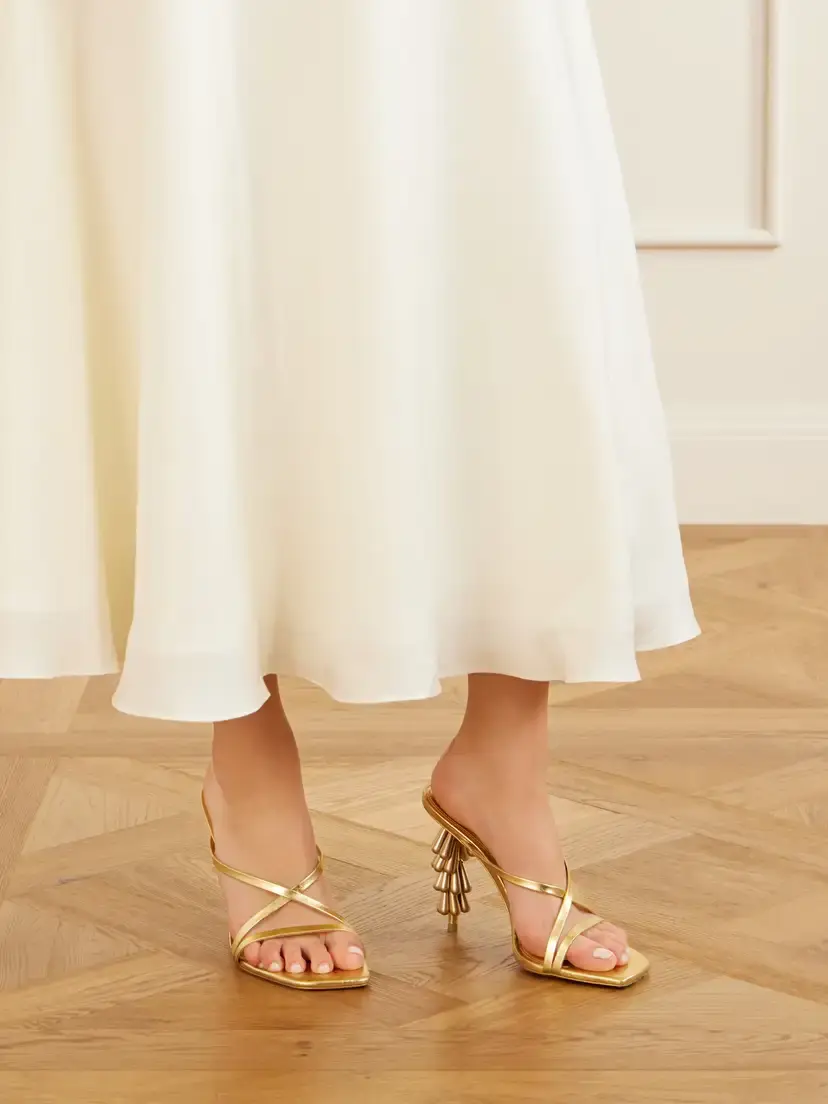 Cult Gaia Sage 90 Embellished Leather Sandals | Thumbnail 2 Cult Gaia Sage 90 Embellished Leather Sandals | Thumbnail 2