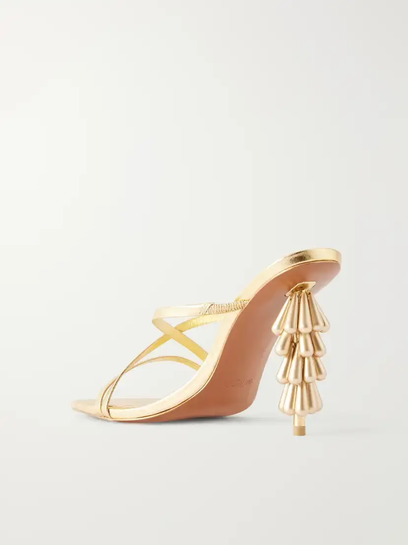 Cult Gaia Sage 90 Embellished Leather Sandals | Thumbnail 3 Cult Gaia Sage 90 Embellished Leather Sandals | Thumbnail 3