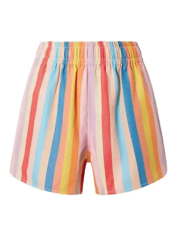 Marrakshi Life Striped Cotton-blend Shorts | Thumbnail 1 Marrakshi Life Striped Cotton-blend Shorts | Thumbnail 1