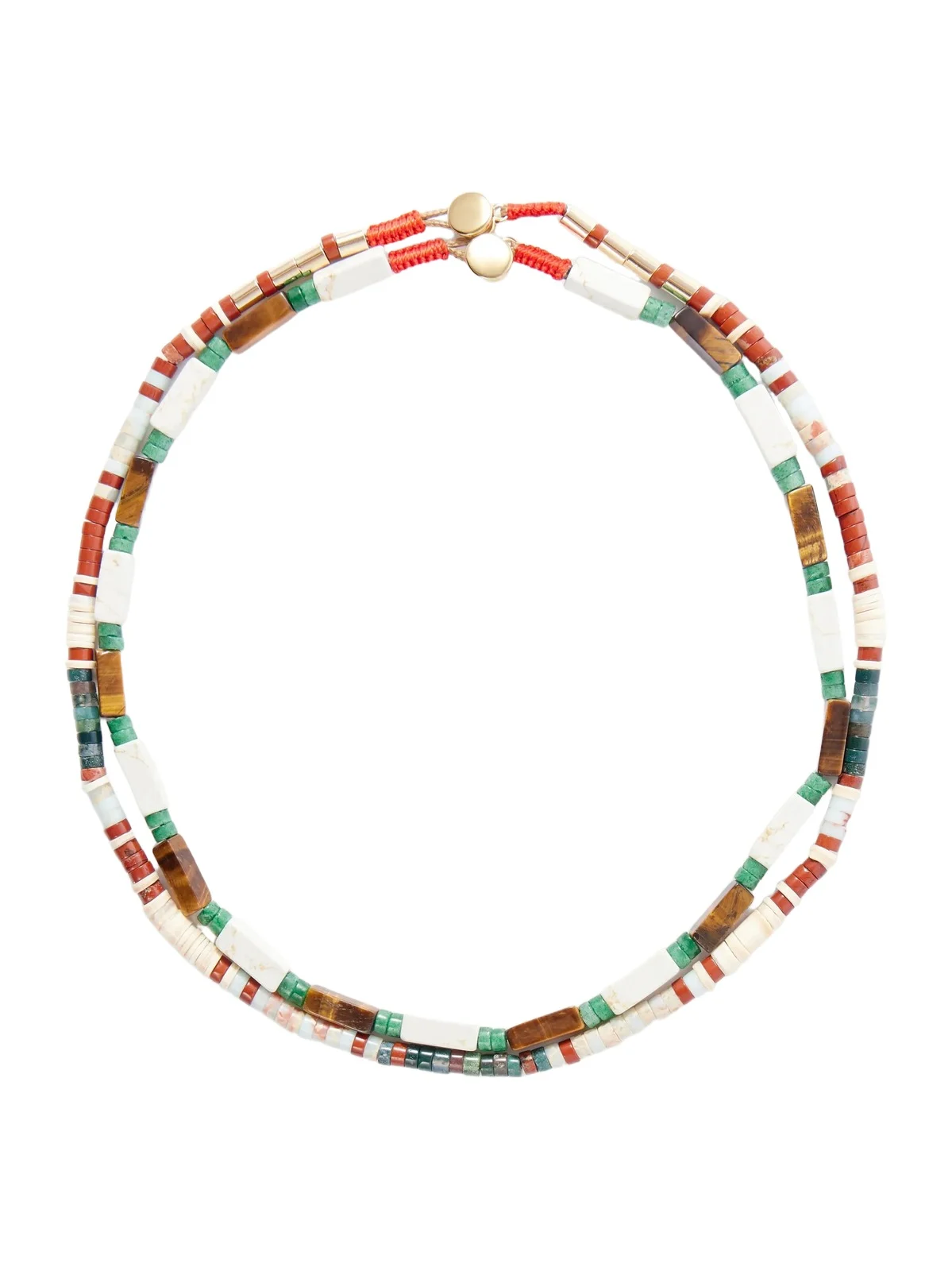 Dunes Set Of Two Beaded Necklaces Dunes Set Of Two Beaded Necklaces
