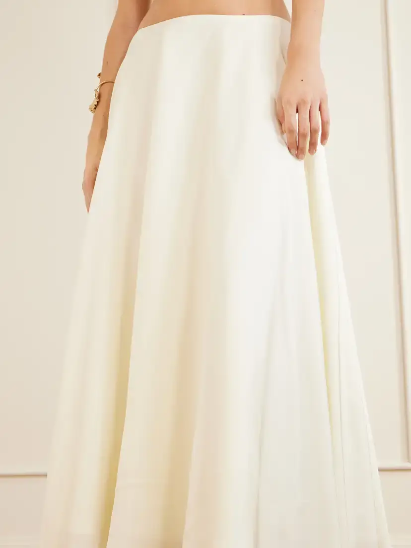 Cult Gaia Cyrene Silk-twill Midi Skirt | Thumbnail 5 Cult Gaia Cyrene Silk-twill Midi Skirt | Thumbnail 5