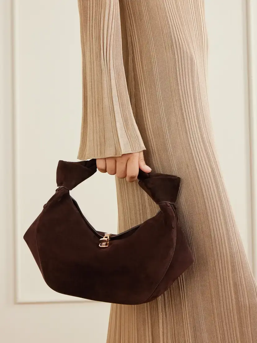 Gabriela Hearst Antonia Mini Suede Shoulder Bag | Thumbnail 2