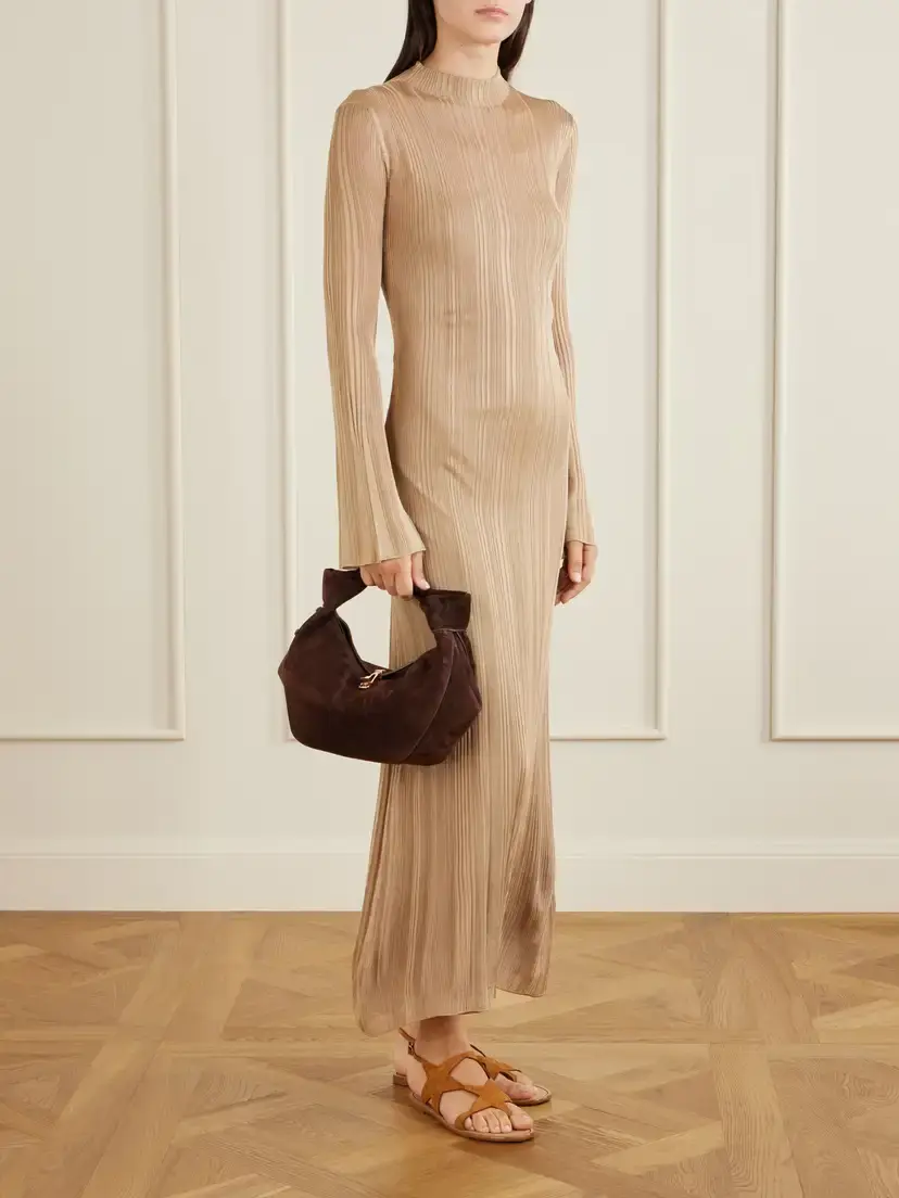 Gabriela Hearst Antonia Mini Suede Shoulder Bag | Thumbnail 3