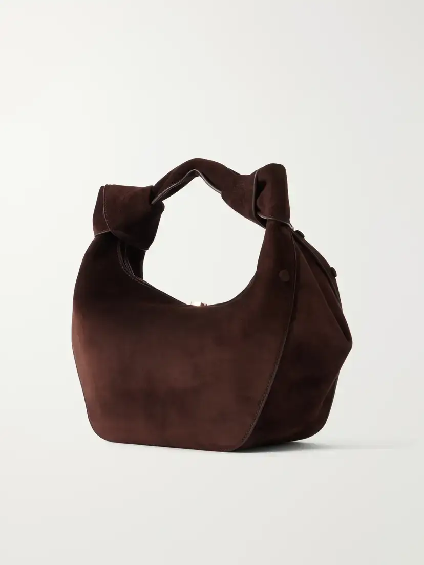 Gabriela Hearst Antonia Mini Suede Shoulder Bag | Thumbnail 4