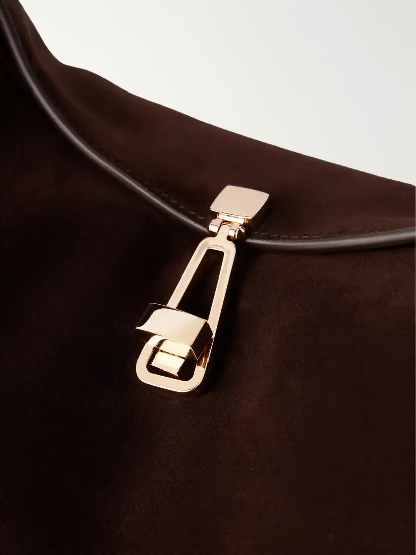 Gabriela Hearst Antonia Mini Suede Shoulder Bag | Thumbnail 5