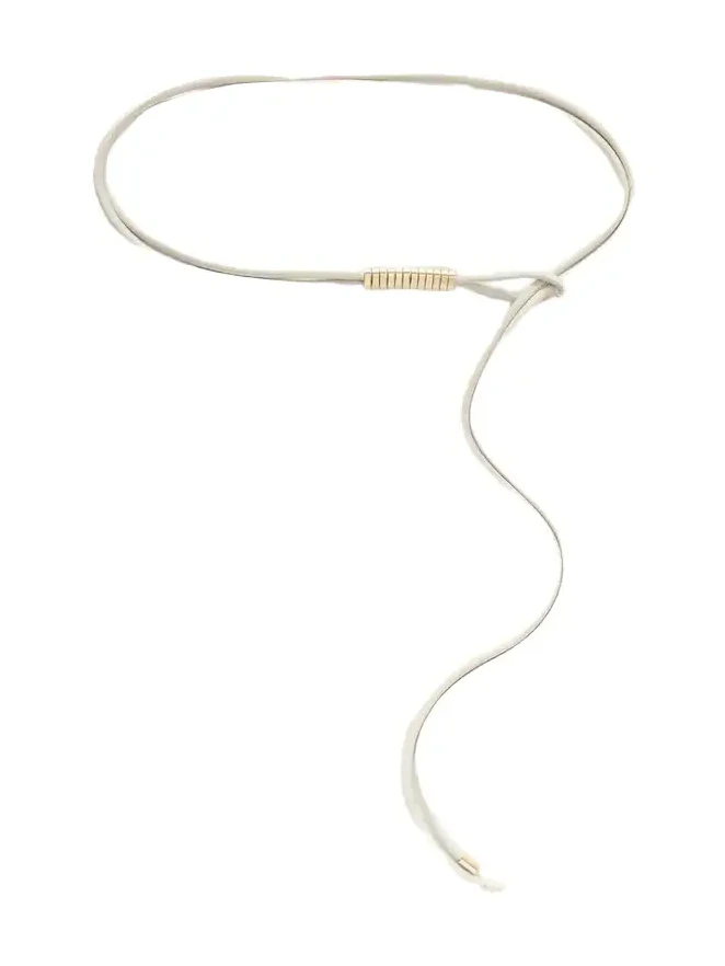 Lowell Embellished Leather Belt Lowell Embellished Leather Belt