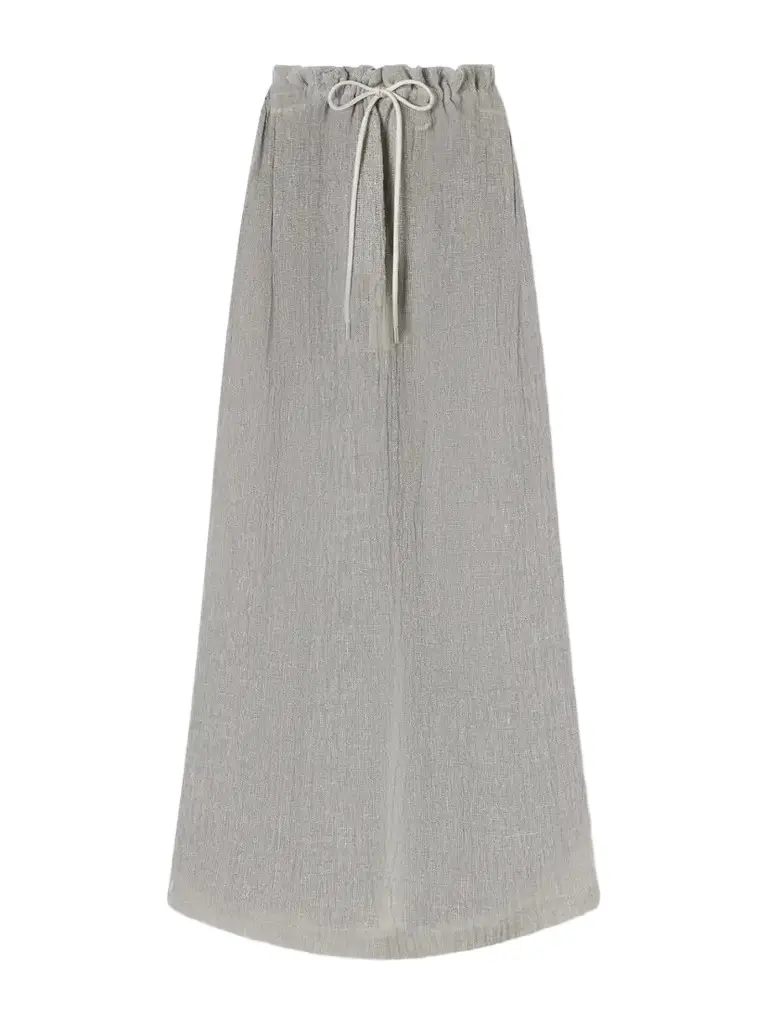 Kallmeyer Regina Linen-blend Gauze Midi Skirt | Image 1 Kallmeyer Regina Linen-blend Gauze Midi Skirt | Image 1