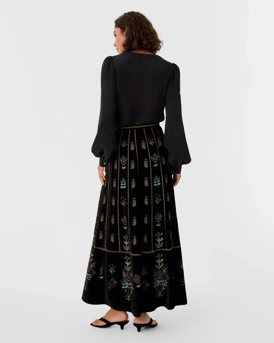 Emporio Sirenuse Vera Blouse with Agra Embroidery | Thumbnail 5 Emporio Sirenuse Vera Blouse with Agra Embroidery | Thumbnail 5
