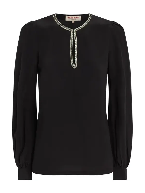 Vera Blouse with Agra Embroidery Vera Blouse with Agra Embroidery
