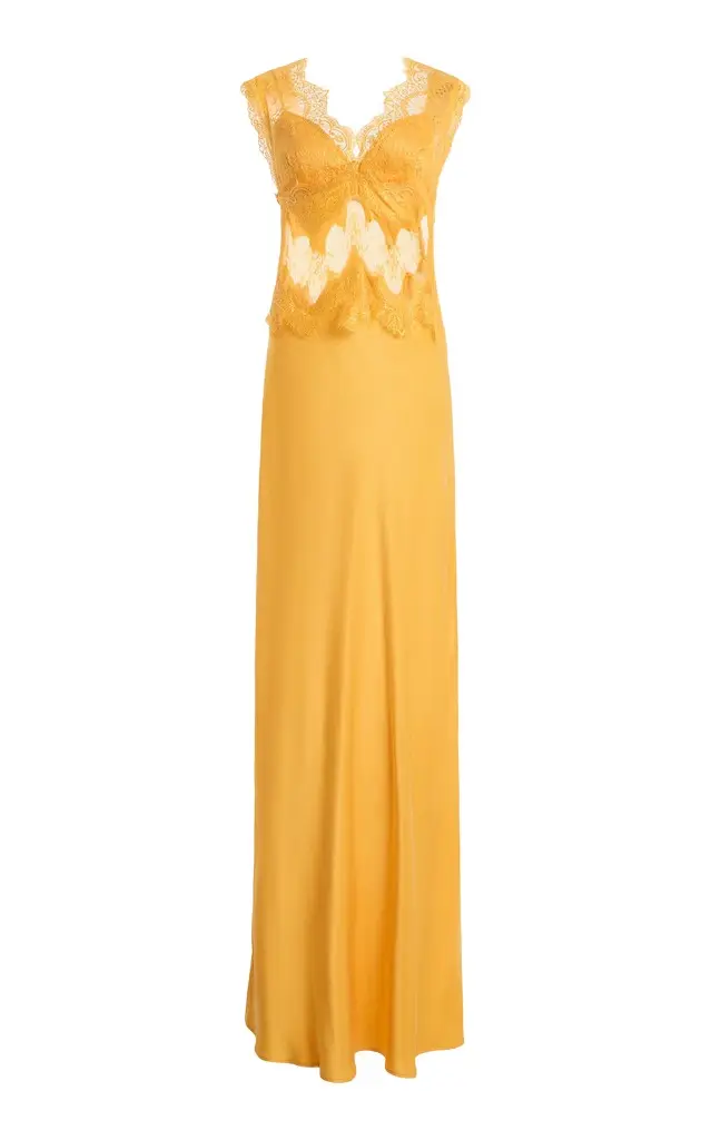 Exclusive Visions Satin Maxi Dress Exclusive Visions Satin Maxi Dress