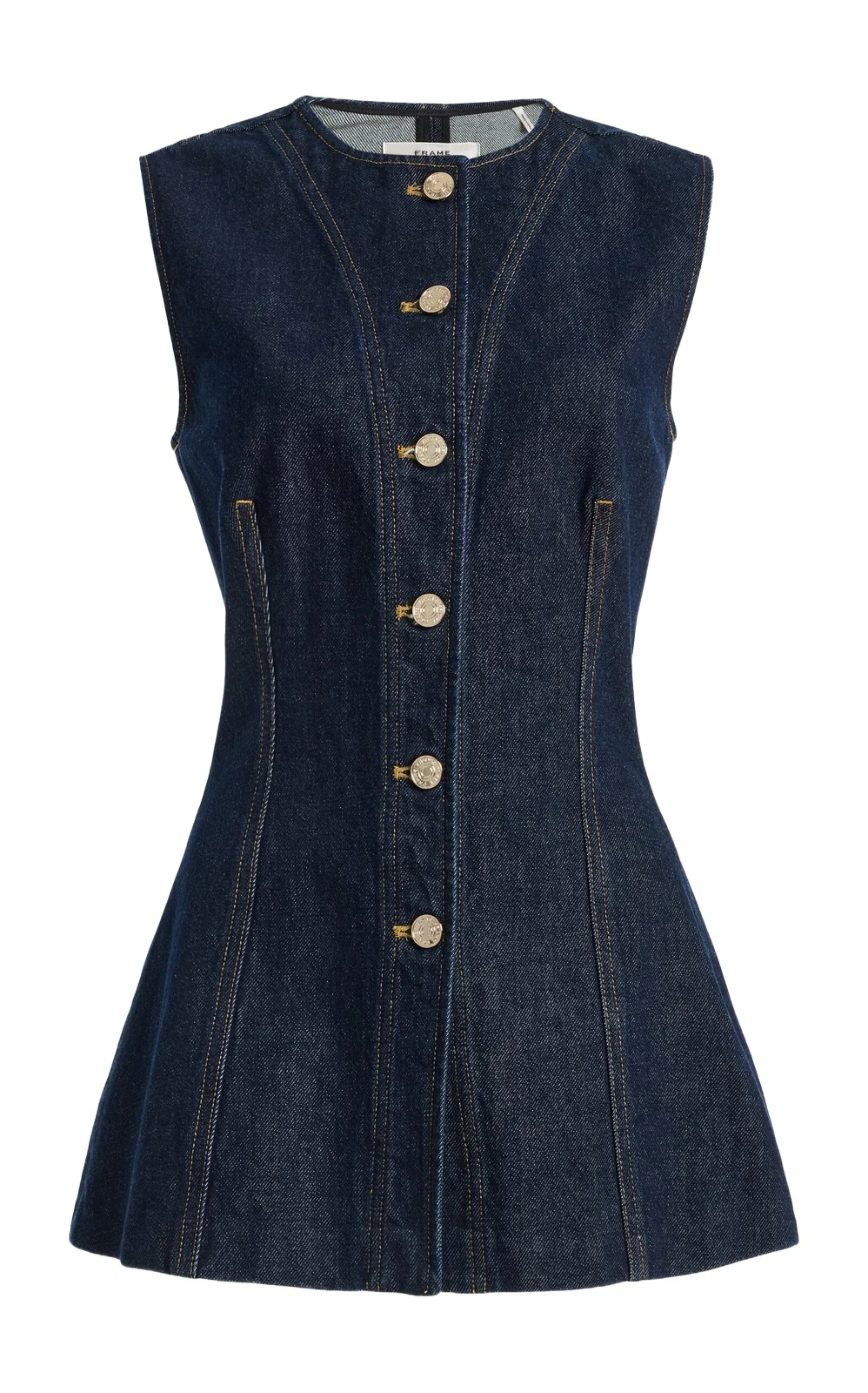Frame The Form Denim Vest