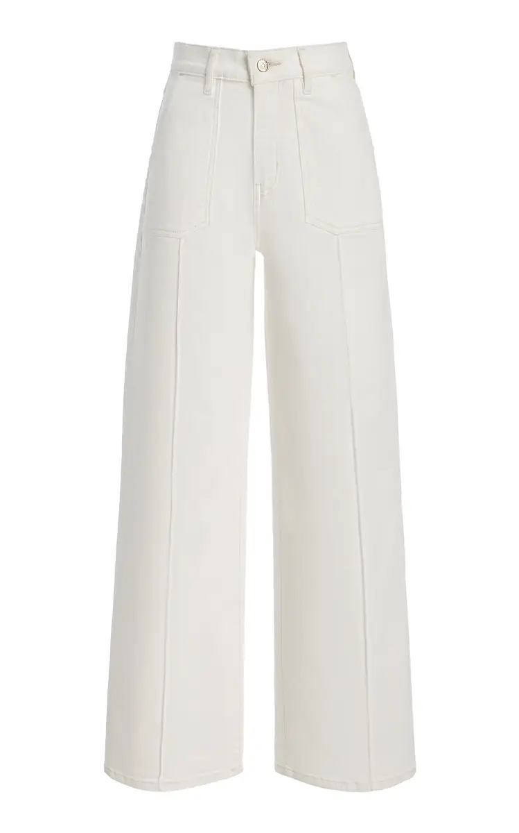 Frame Le Slim Stretch Mid-Rise Palazzo Jeans | Thumbnail 2
