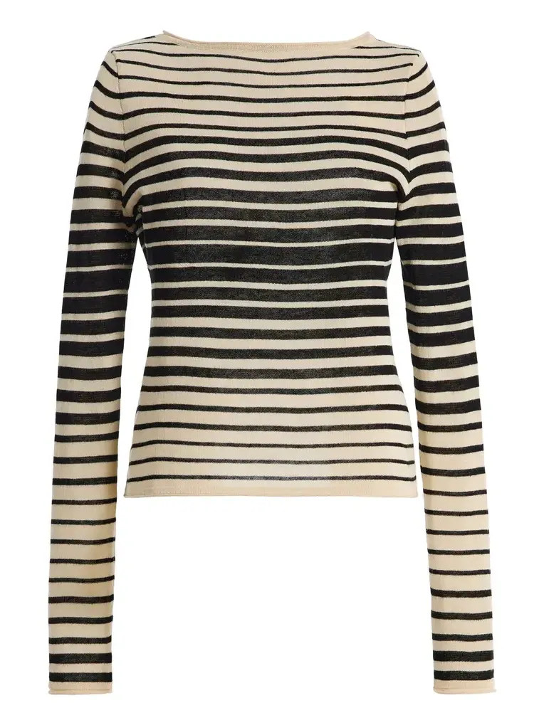 Ombre Striped Knit Top Ombre Striped Knit Top