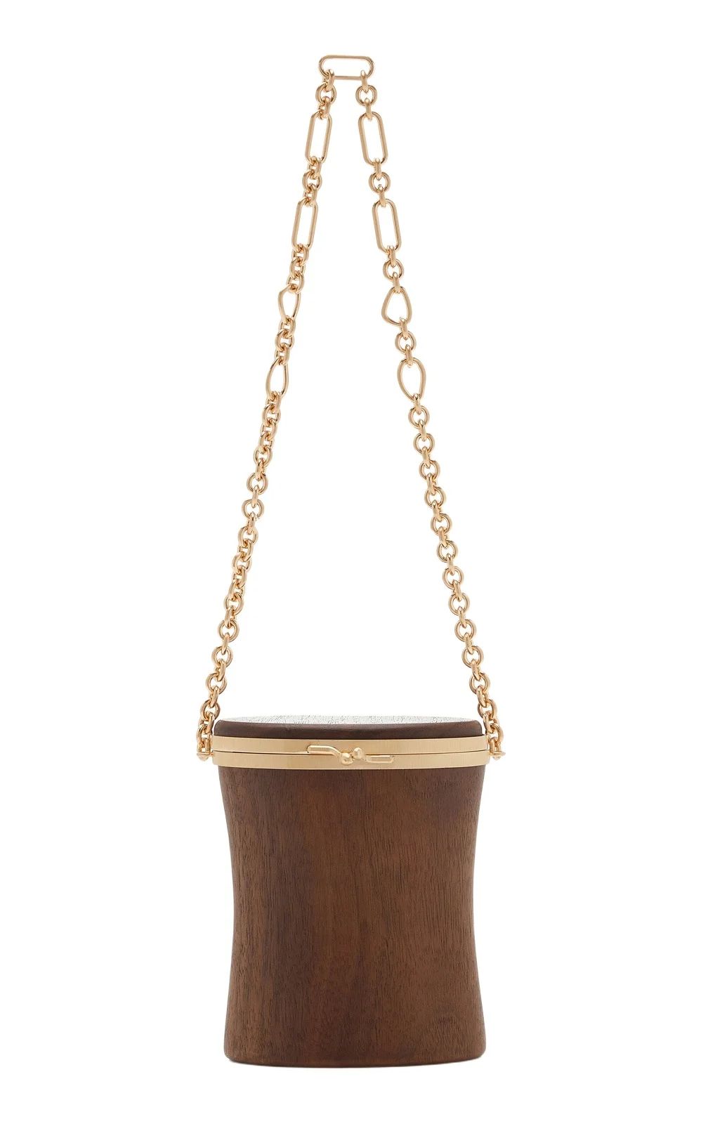Cult Gaia Goodie Wooden Wristlet