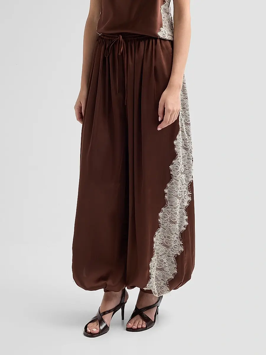 Cinq à Sept Women's Esme Satin Verne Pants | Thumbnail 4 Cinq à Sept Women's Esme Satin Verne Pants | Thumbnail 4