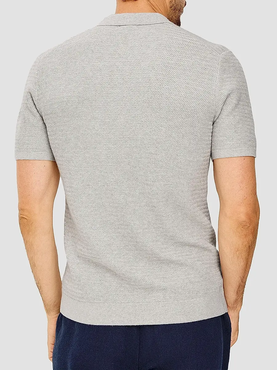 RAILS Men's Nathan Textured Cotton-Cashmere Shirt | Thumbnail 4