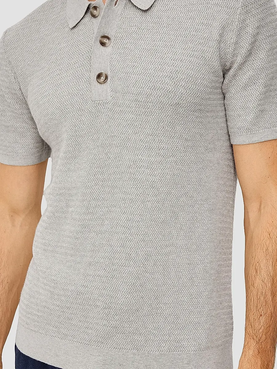 RAILS Men's Nathan Textured Cotton-Cashmere Shirt | Thumbnail 5
