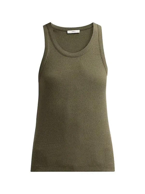 Women's Scoopneck Cotton-Blend Tank Women's Scoopneck Cotton-Blend Tank
