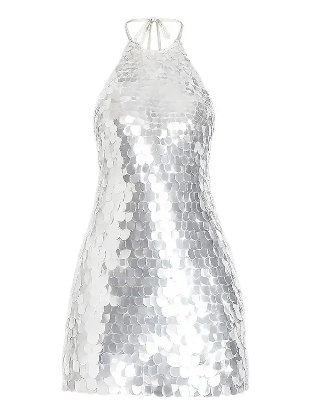 Women's Bondera Sequin Halter Minidress Women's Bondera Sequin Halter Minidress