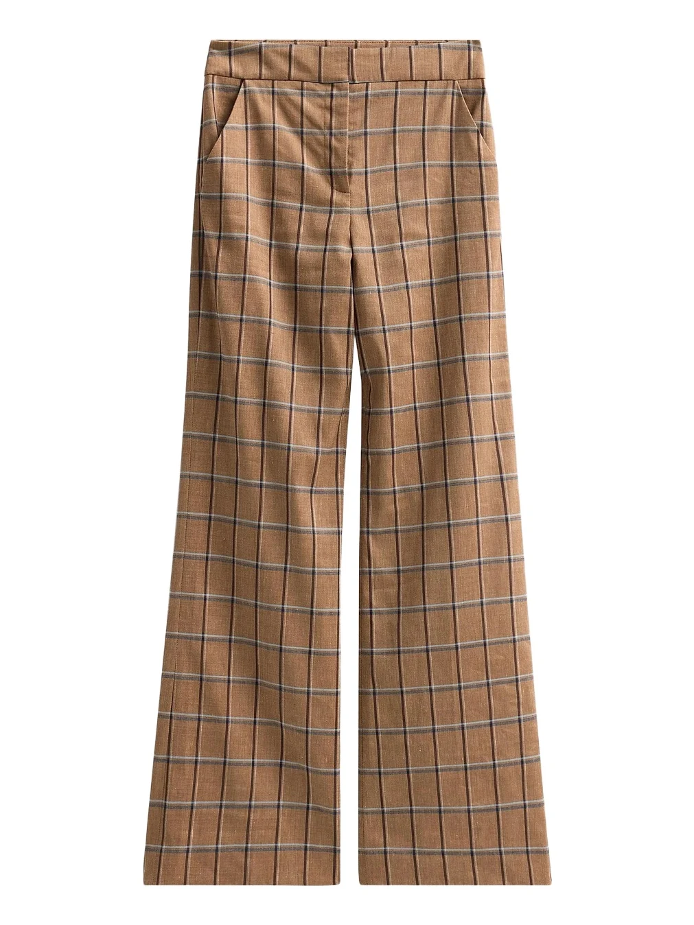 Women's Tonelli Plaid Flared Pants