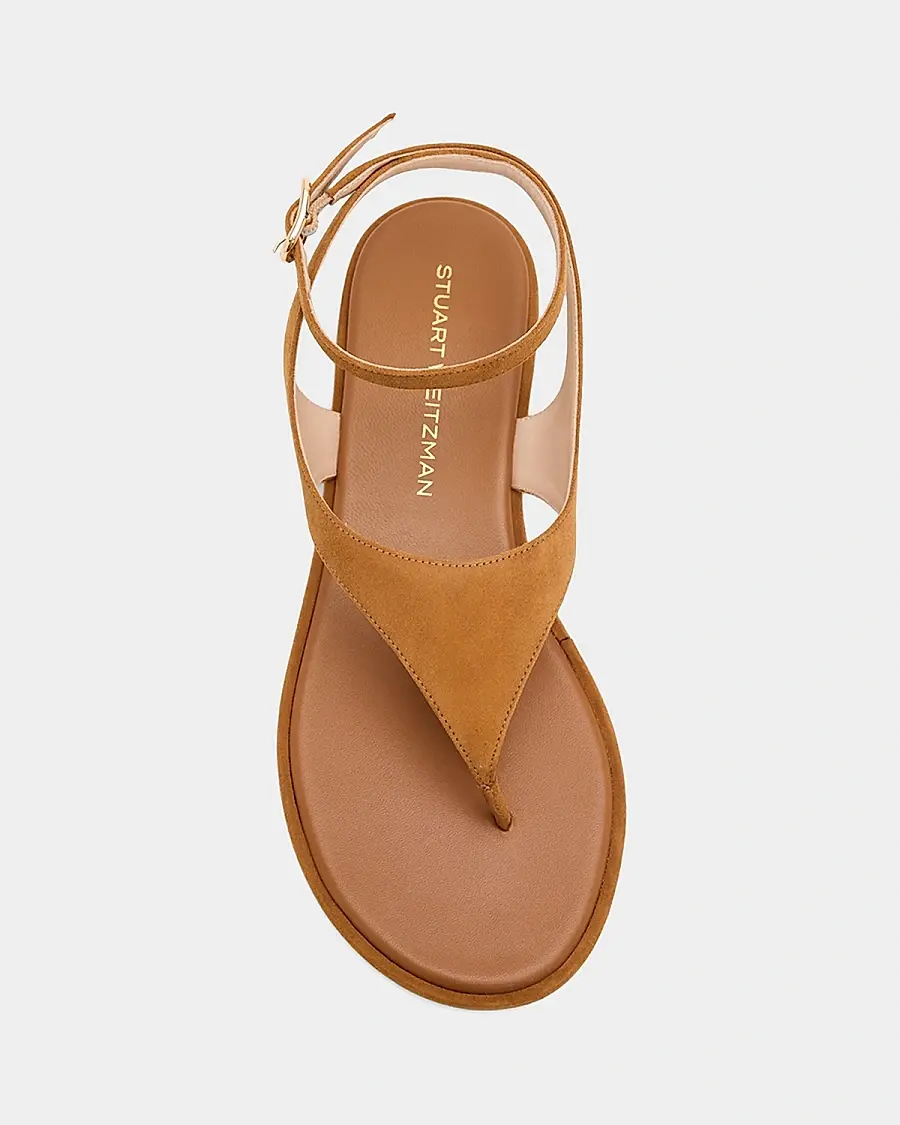 Stuart Weitzman Women's Marley Suede Sandals | Thumbnail 5 Stuart Weitzman Women's Marley Suede Sandals | Thumbnail 5