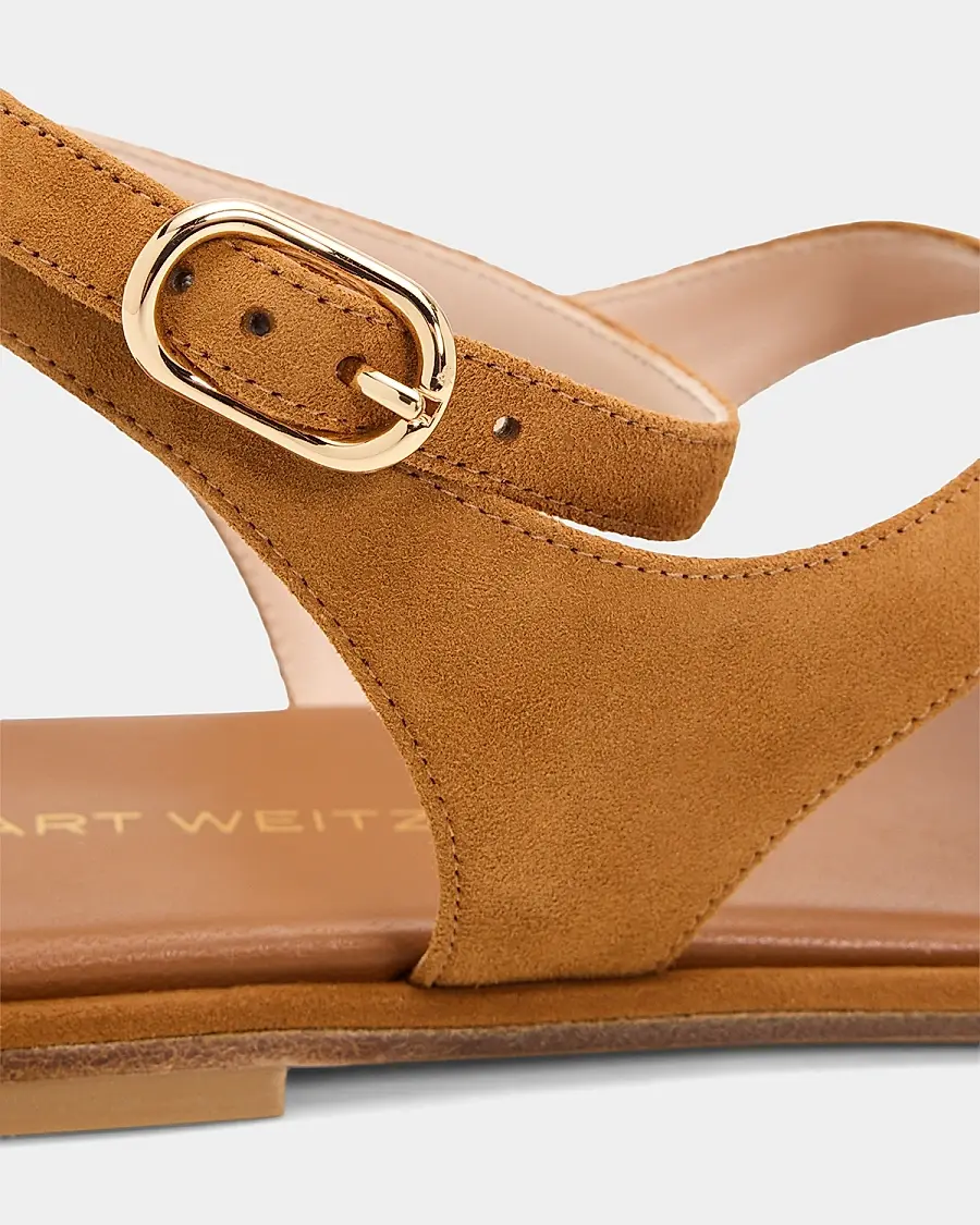 Stuart Weitzman Women's Marley Suede Sandals | Thumbnail 6 Stuart Weitzman Women's Marley Suede Sandals | Thumbnail 6