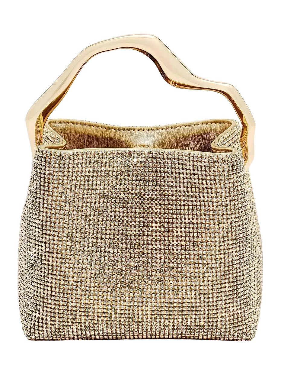 Women's Mini Solene Rhinestone Top Handle Bag