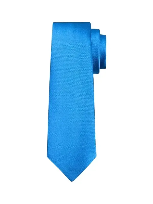 Men's Solid Silk Tie