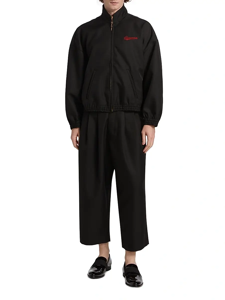 Willy Chavarria Men's Borracho Pleated Pants | Thumbnail 2 Willy Chavarria Men's Borracho Pleated Pants | Thumbnail 2