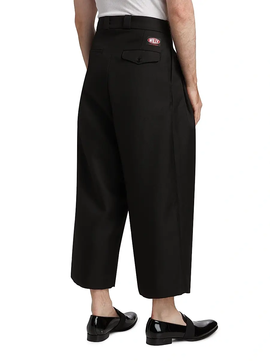 Willy Chavarria Men's Borracho Pleated Pants | Thumbnail 5 Willy Chavarria Men's Borracho Pleated Pants | Thumbnail 5