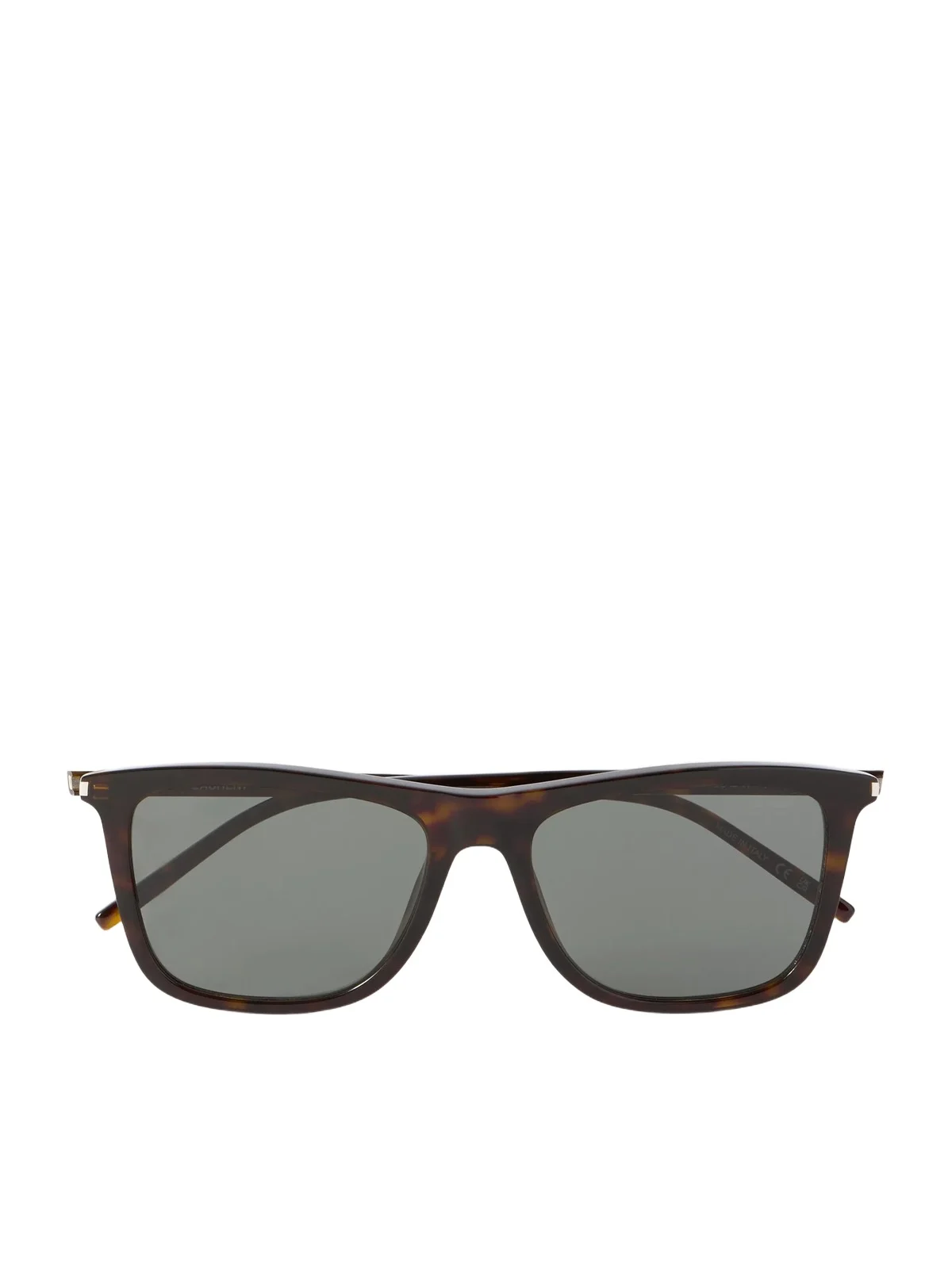 Saint Laurent Eyewear Square-Frame Tortoiseshell Acetate Sunglasses - tortoiseshell