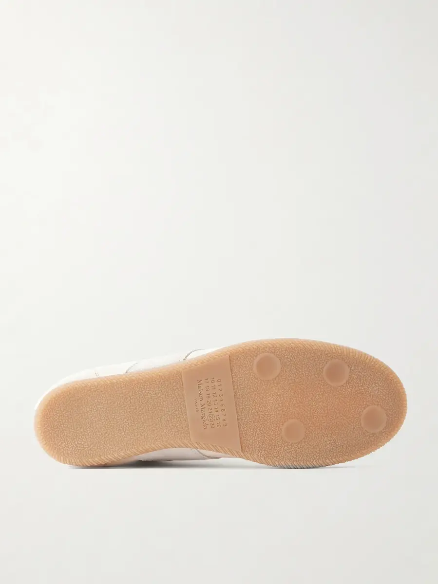 Maison Margiela Replica Suede-Trimmed Leather Sneakers | Thumbnail 3 Maison Margiela Replica Suede-Trimmed Leather Sneakers | Thumbnail 3
