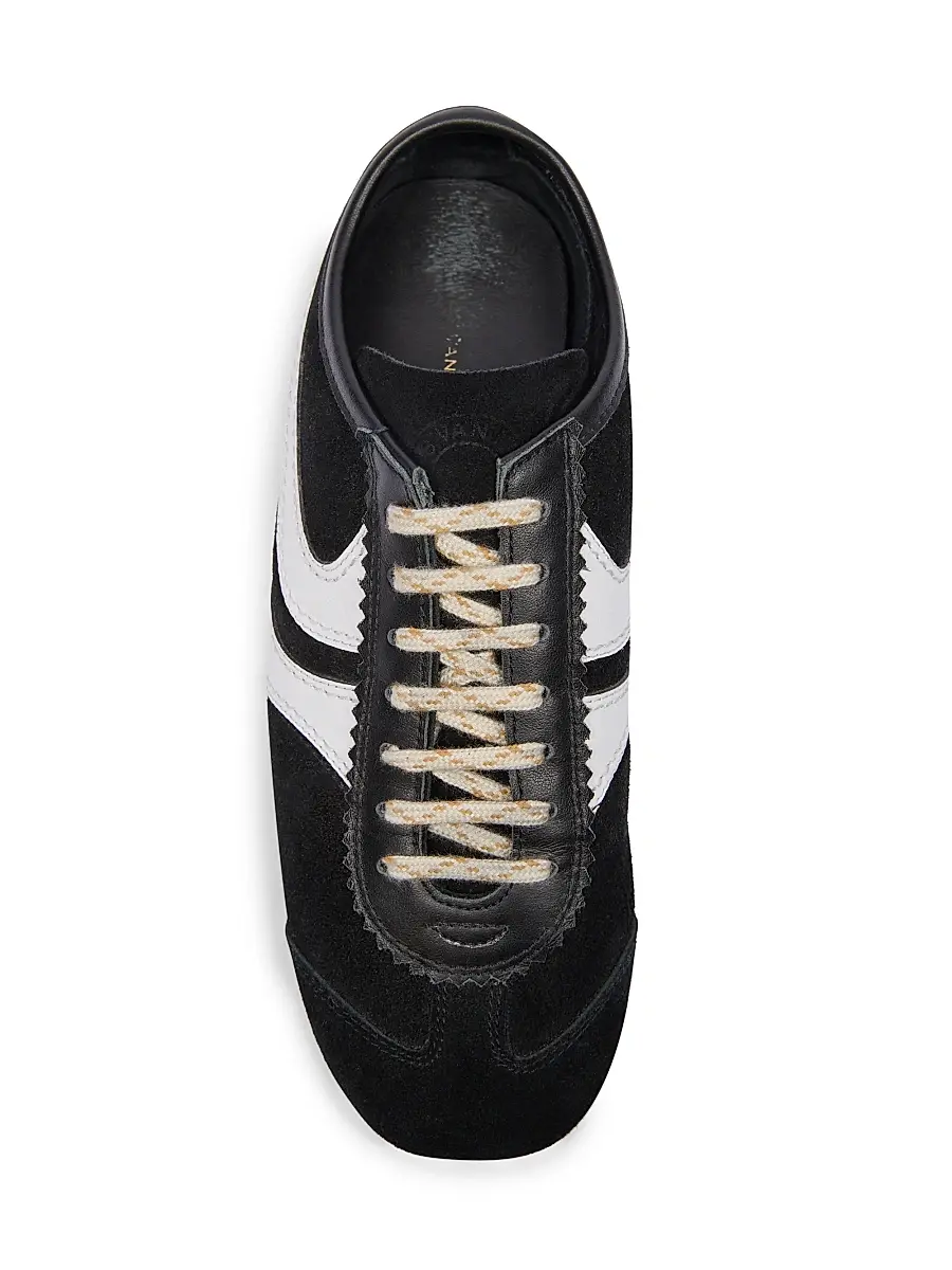 Dries Van Noten Women's Suede Low-Top Sneakers | Thumbnail 4 Dries Van Noten Women's Suede Low-Top Sneakers | Thumbnail 4