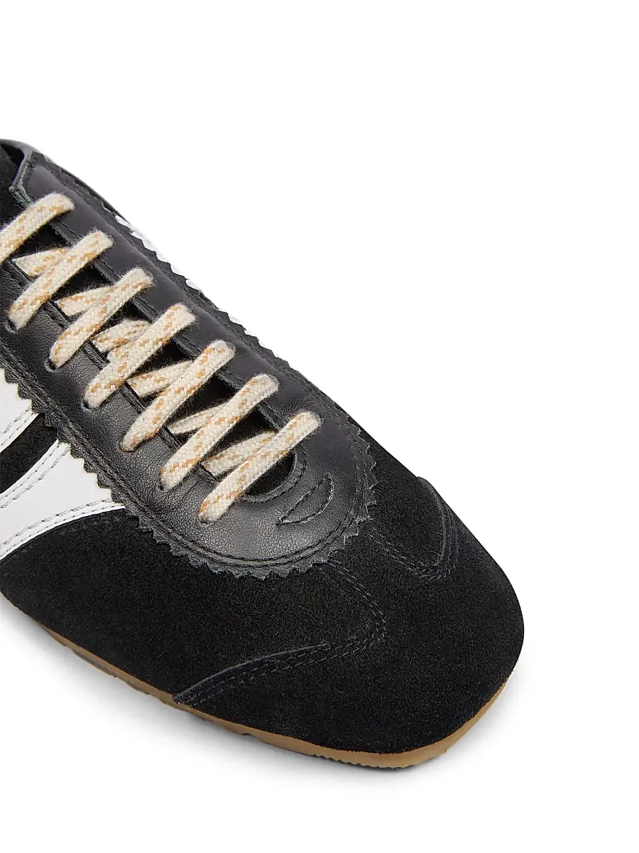 Dries Van Noten Women's Suede Low-Top Sneakers | Thumbnail 5 Dries Van Noten Women's Suede Low-Top Sneakers | Thumbnail 5