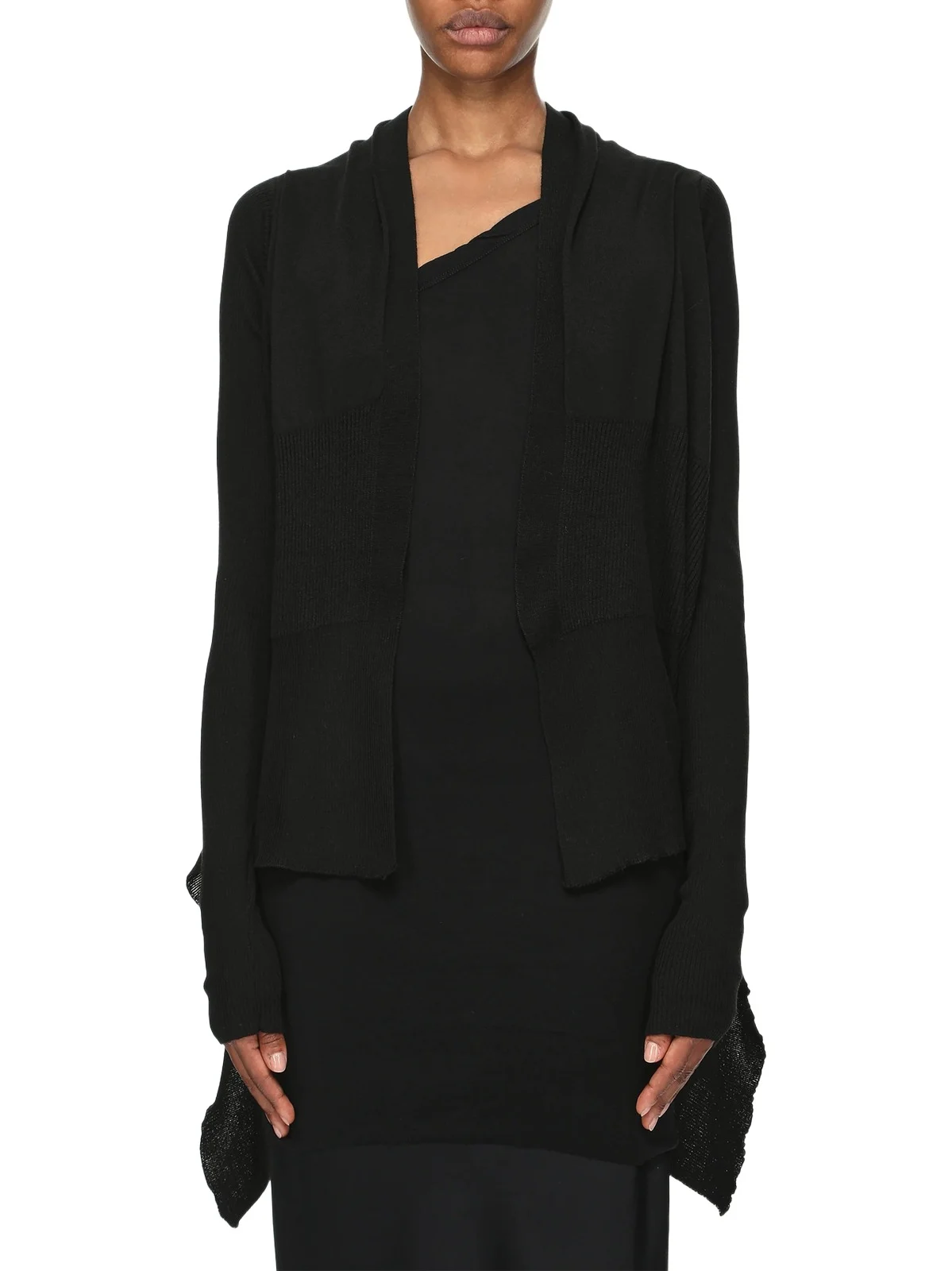 Women's Wool Shawl-Collar Wrap Cardigan Women's Wool Shawl-Collar Wrap Cardigan