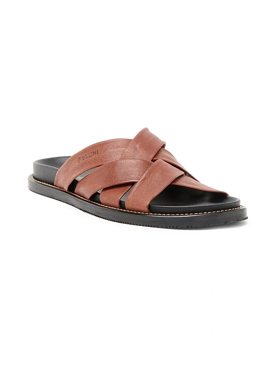 Pollini Men's Leather Mules | Thumbnail 2
