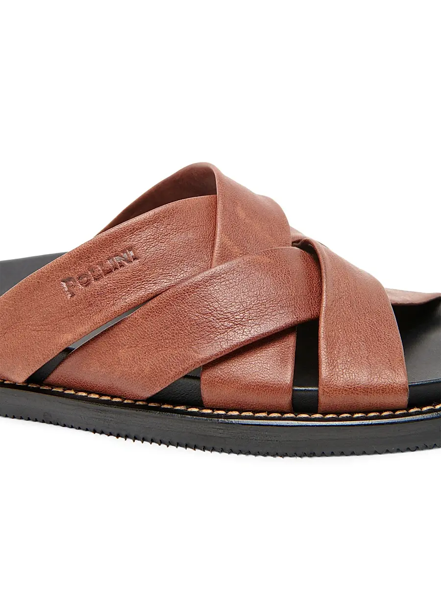 Pollini Men's Leather Mules | Thumbnail 5