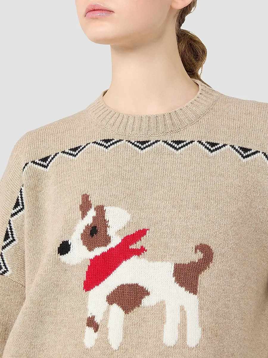 Weekend Max Mara Women's Wool Yarn Sweater | Thumbnail 6 Weekend Max Mara Women's Wool Yarn Sweater | Thumbnail 6