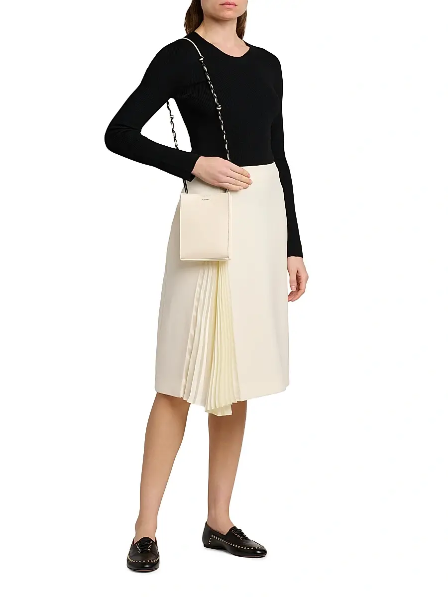 Jil Sander Women's Rib-Knit Crewneck Sweater | Thumbnail 2 Jil Sander Women's Rib-Knit Crewneck Sweater | Thumbnail 2