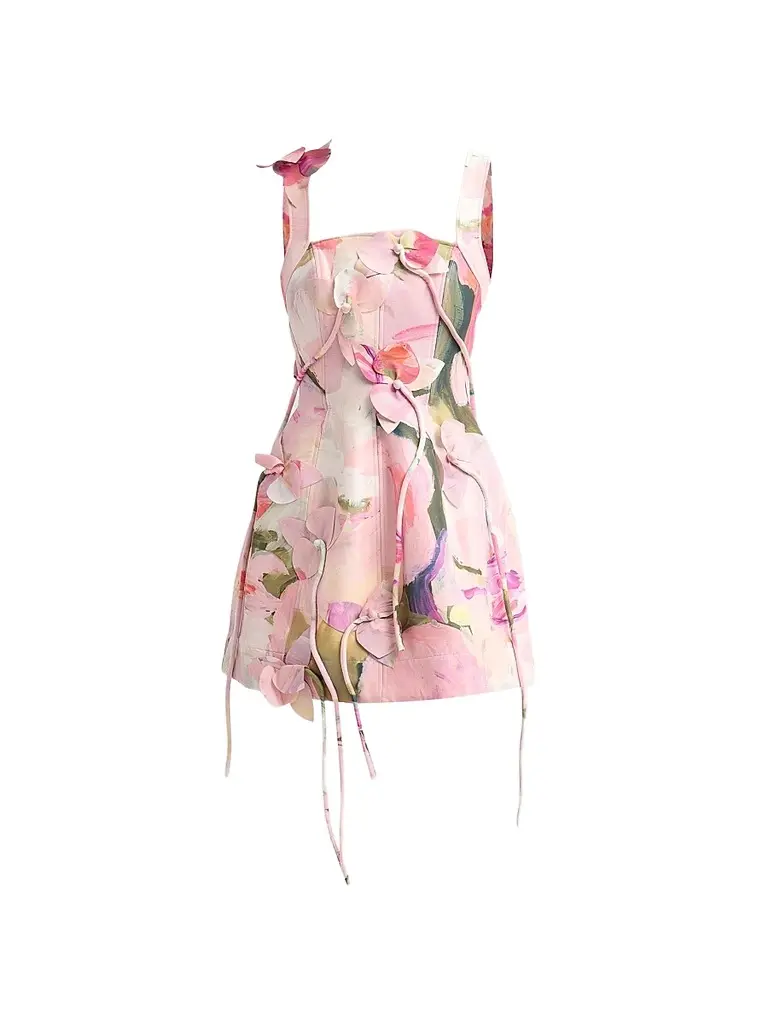 Acler Women's Forever Young Reeve Mini Dress - Garden Afternoon | Image 1 Acler Women's Forever Young Reeve Mini Dress - Garden Afternoon | Image 1