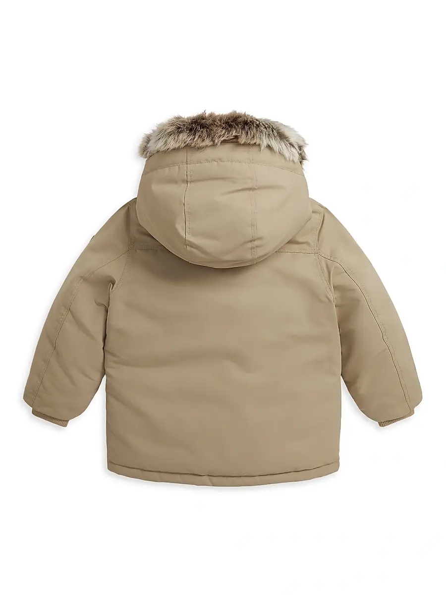 Polo Ralph Lauren Boy's Little Boy's & Boy's Faux-Fur Trim Parka | Thumbnail 3