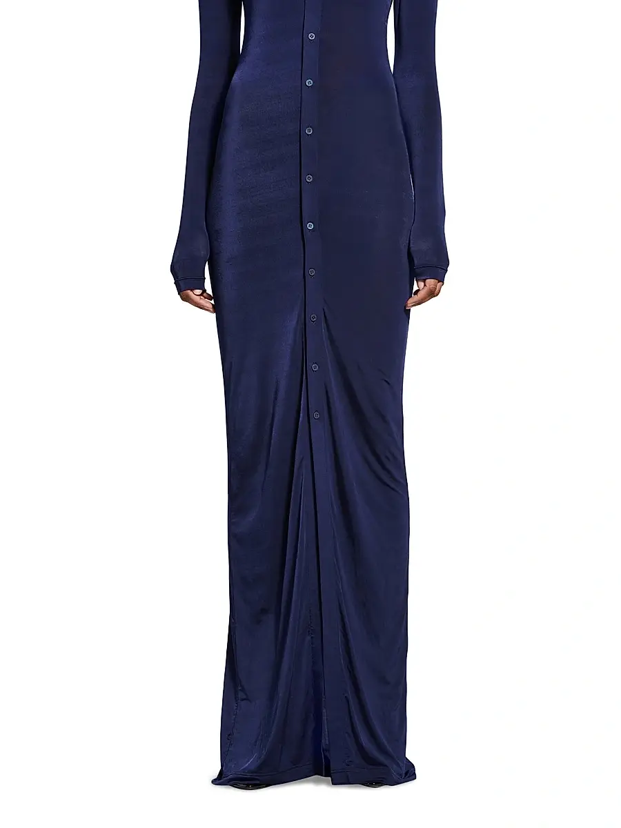 Balenciaga Women's Stretch Maxi Dress | Thumbnail 7 Balenciaga Women's Stretch Maxi Dress | Thumbnail 7