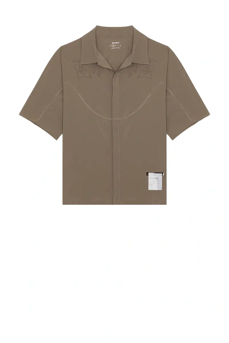 Satisfy Peaceshell River Shirt Short Sleeves | Thumbnail 4 Satisfy Peaceshell River Shirt Short Sleeves | Thumbnail 4
