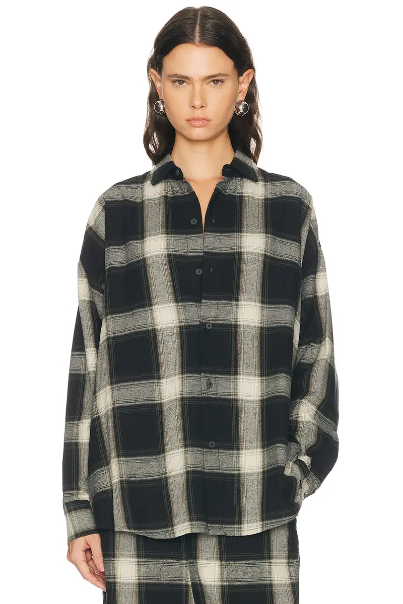 Fear of God ESSENTIALS Button Up Shirt | Image 1 Fear of God ESSENTIALS Button Up Shirt | Image 1