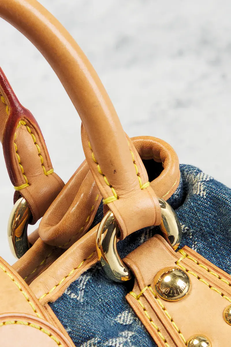 louis vuitton Louis Vuitton Monogram Denim Mini Pleaty Shoulder Bag | Thumbnail 8